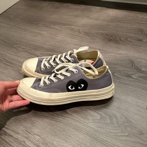 Grey Converse Cdg